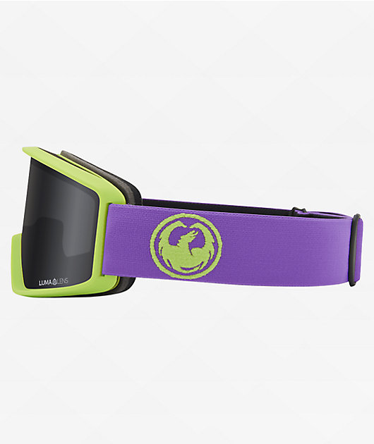 Dragon DXT OTG Murasaki & Dark Smoke Snowboard Goggles