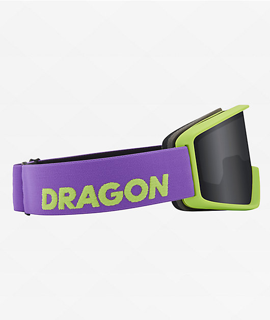 Dragon DXT OTG スノーゴーグル ブラック/DXT OTG Dragon DXT OTG Murasaki & Dark Smoke Snowboard Goggles | Zumiez