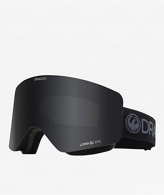 Dragon R1 Blackout Snowboard Goggles