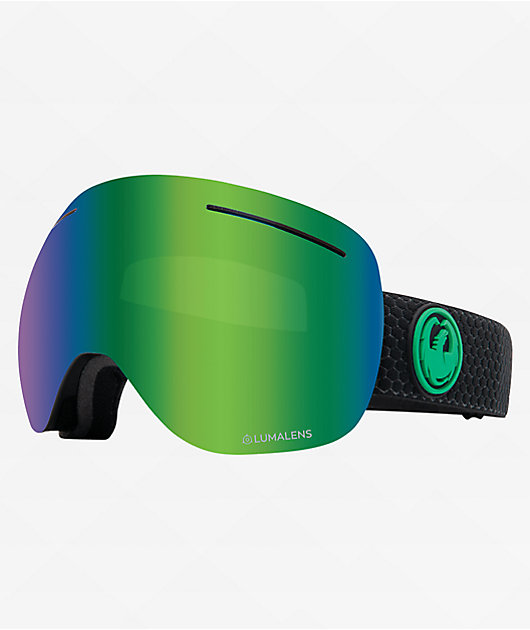 Dragon X1 Icon Lumalens Green Ion Snowboard Goggles | Zumiez