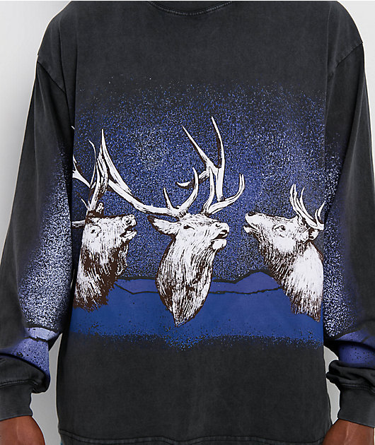 Dravus 100 Acre Wood Black Long Sleeve T-Shirt