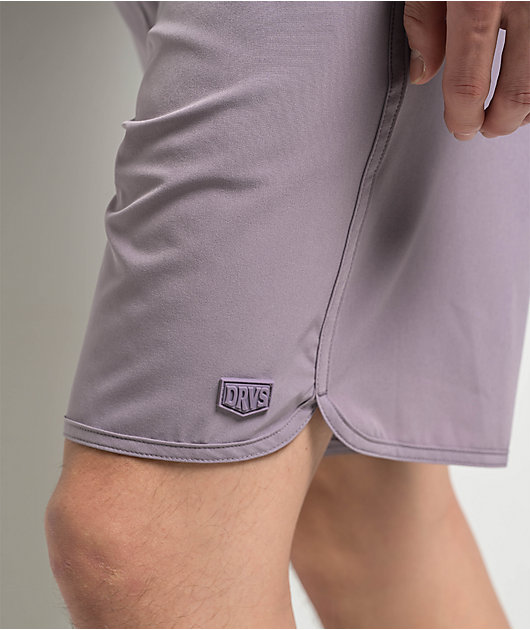 Dravus All Terrain Eggplant Board Shorts