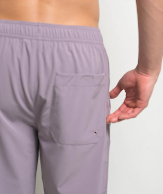 Dravus All Terrain Eggplant Board Shorts