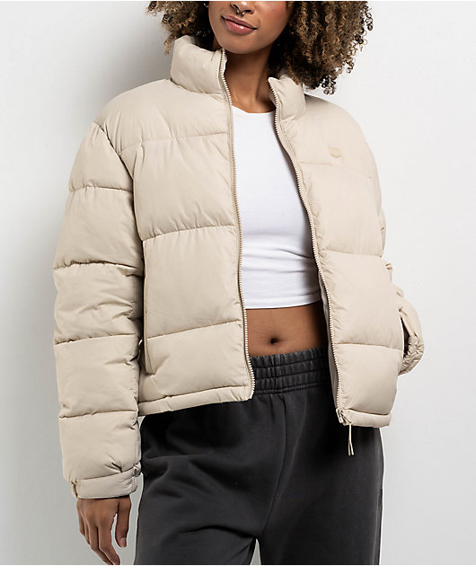 Dravus Aurora Cream Puffer Jacket