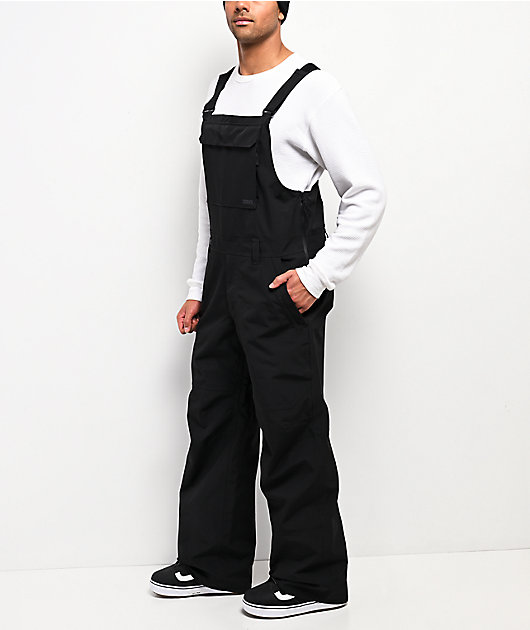 Dravus Ballinger Black 20K Bib Snowboard Pants