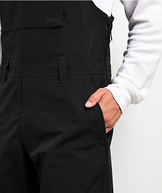 Dravus Ballinger Black 20K Bib Snowboard Pants