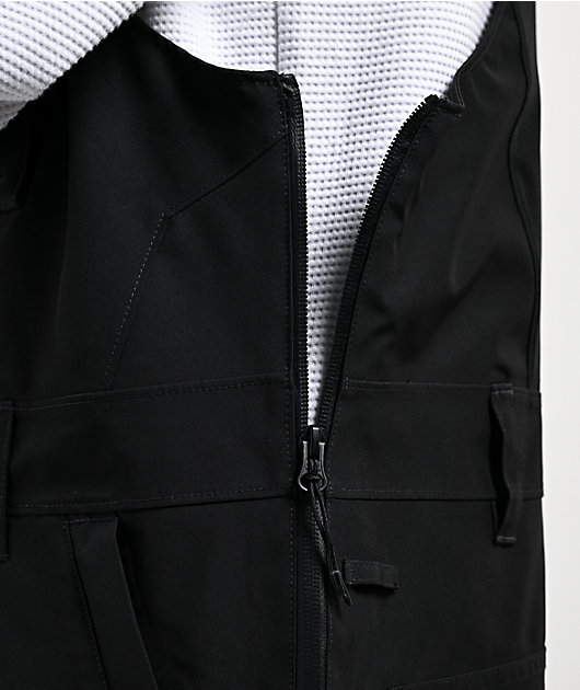 Dravus Ballinger Black 20K Bib Snowboard Pants