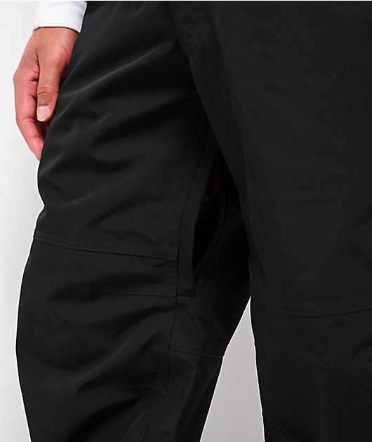 Dravus Ballinger Black 20K Bib Snowboard Pants