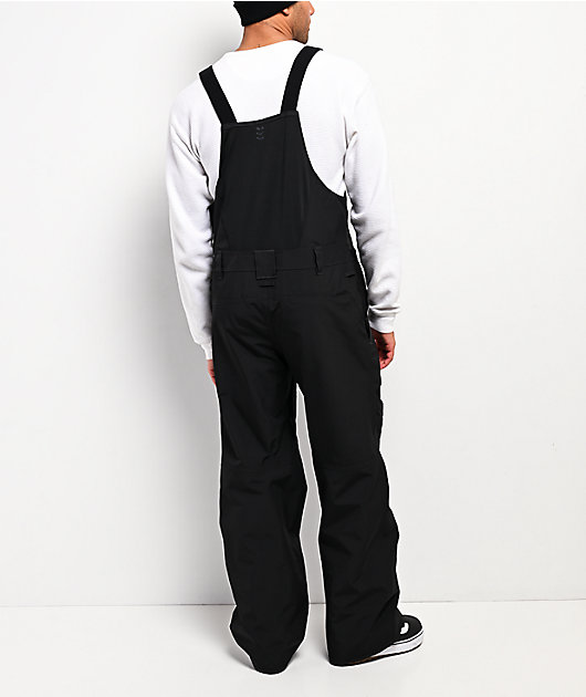 Dravus Ballinger Black 20K Bib Snowboard Pants