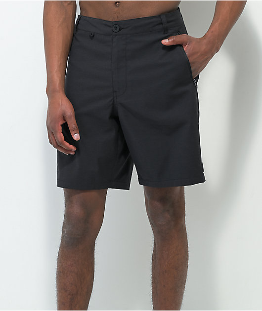 Dravus Bay Black Board Shorts