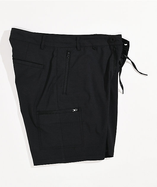 Dravus Bay pantalones cortos negros