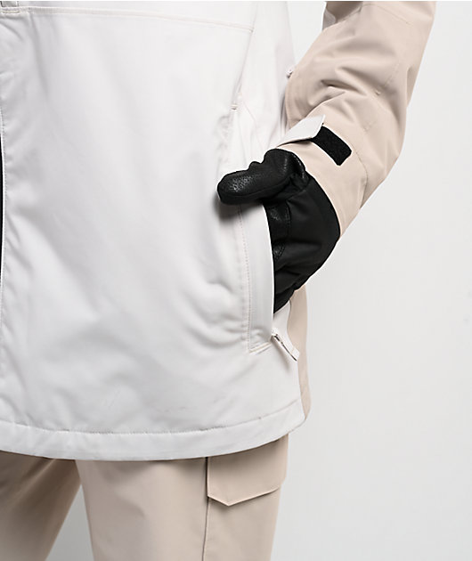 Dravus Belfair White & Natural 10K Snowboard Jacket