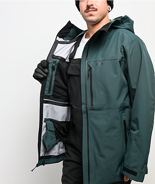 Dravus Brier Green 20K Snowboard Jacket | Zumiez