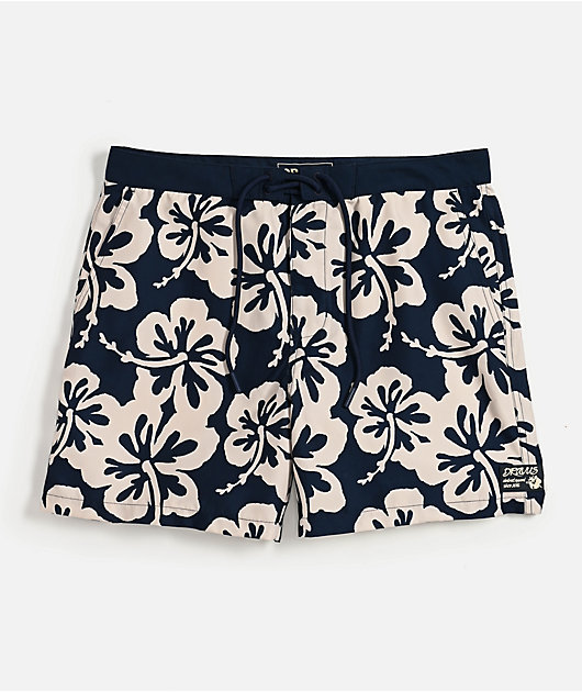 Dravus Drift Navy Board Shorts
