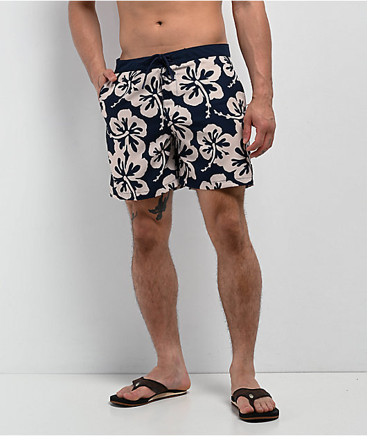Dravus Drift Navy Board Shorts
