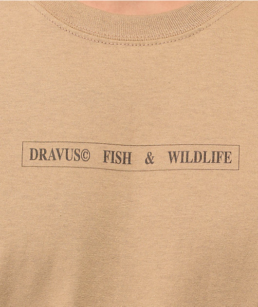 Dravus Duck Paradise Brown T-Shirt