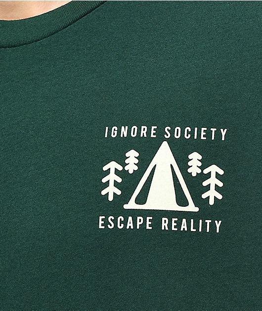 Dravus Escape Reality camiseta verde 