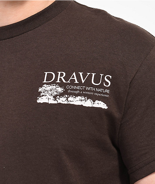 Dravus Forest Bathing Brown T-Shirt