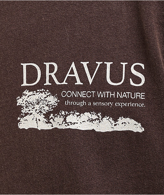 Dravus Forest Bathing Brown T-Shirt