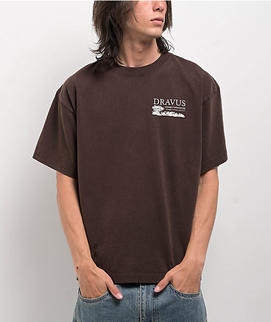 Dravus Forest Bathing Brown T-Shirt