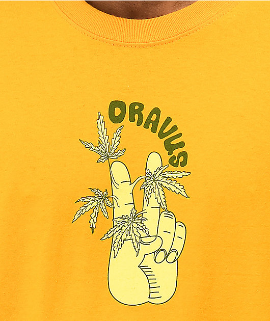 Dravus Grow In Peace Orange T-Shirt