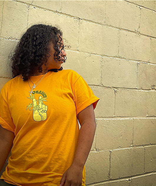Dravus Grow In Peace Orange T-Shirt