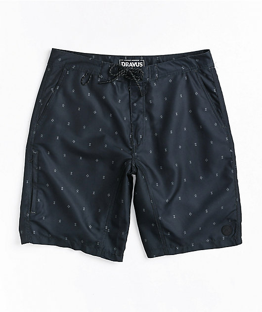 Dravus Gulch 20" Black Hybrid Shorts