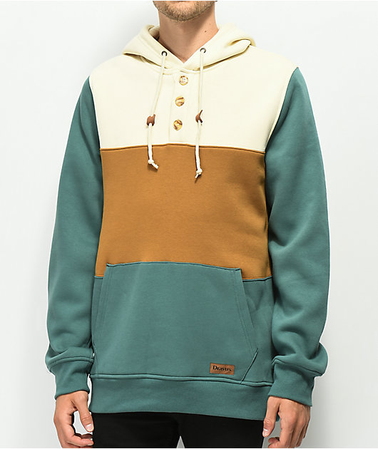 Cream brown hoodie Clearance
