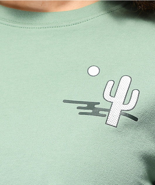Dravus Joane Desert Green Knot Front T-Shirt