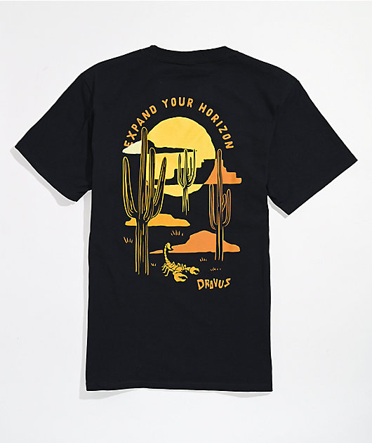 Dravus Kids' Desert Horizon Black T-Shirt