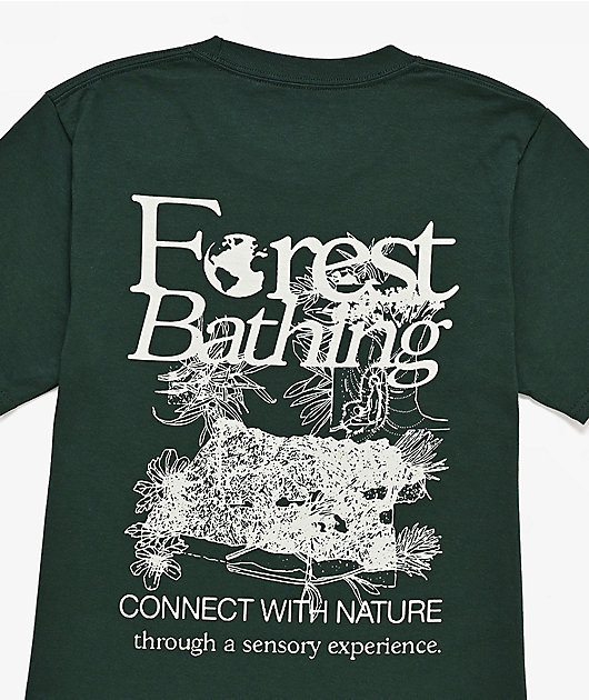Dravus Kids Forest Bathing Green T-Shirt