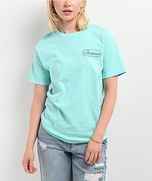 Dravus Magical Mushroom Blue T-Shirt