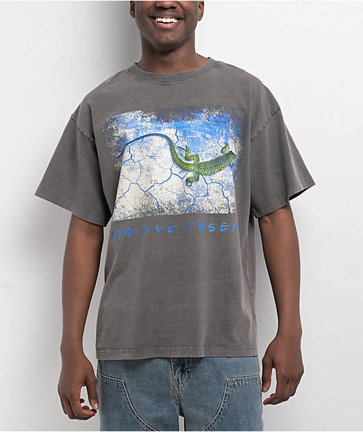 Dravus Mojave Desert Charcoal T-Shirt | Zumiez