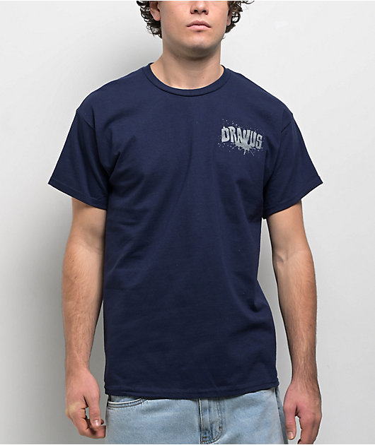 Dravus Muddy Boots Navy T-Shirt