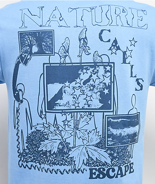 Dravus Nature Call Light Blue T-Shirt