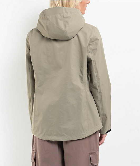 Dravus Oasis Essential Beige Windbreaker Zip Jacket | Zumiez