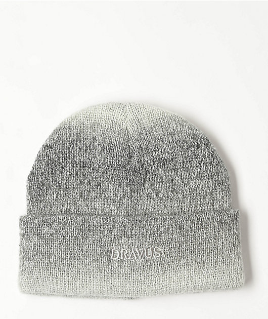 帽子 SOL GuruGuruBeanie LightGray DarkGray Dravus Ombre Grey Beanie | Zumiez