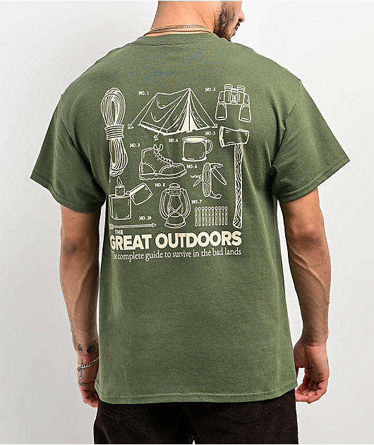 Dravus Outdoor Guide Green T-Shirt