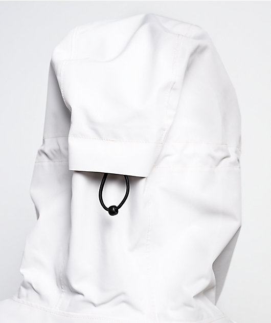 Dravus Pine Ridge White & Black 15K Anorak Snowboard Jacket | Zumiez
