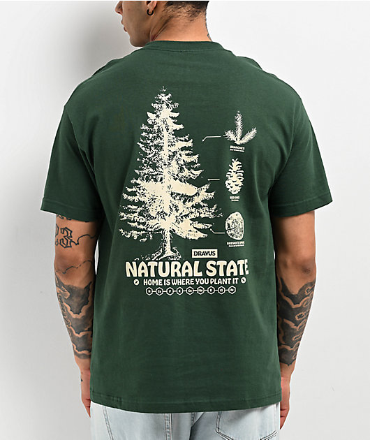 BECOME TREE Tシャツ XL Dravus Planting Home Green T-Shirt | Zumiez