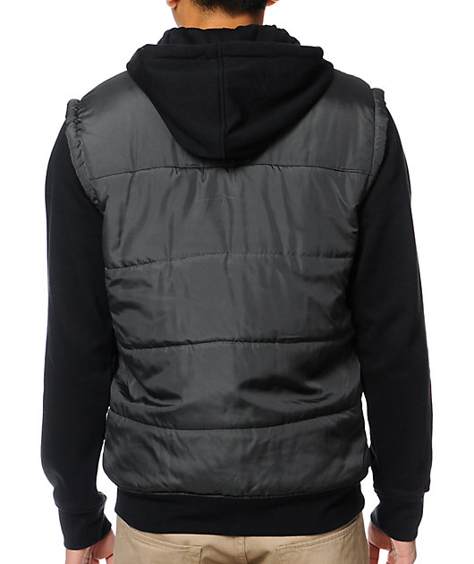 hoodie vest jacket