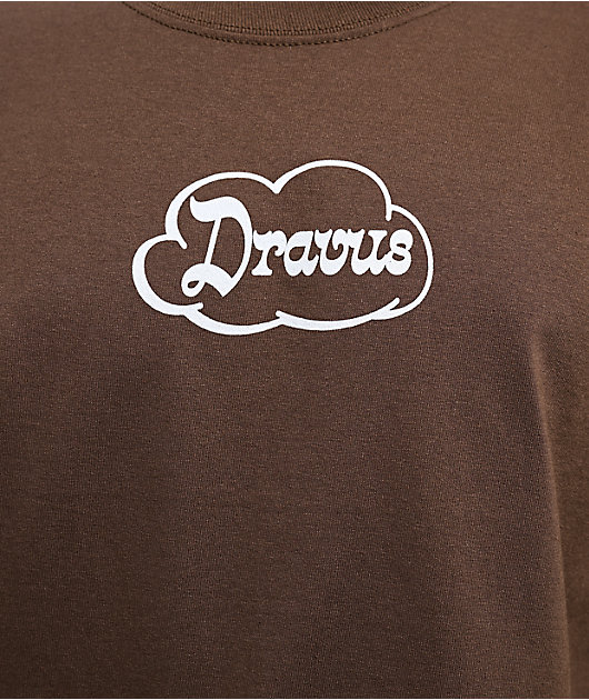 Dravus Positive Message Brown T-Shirt
