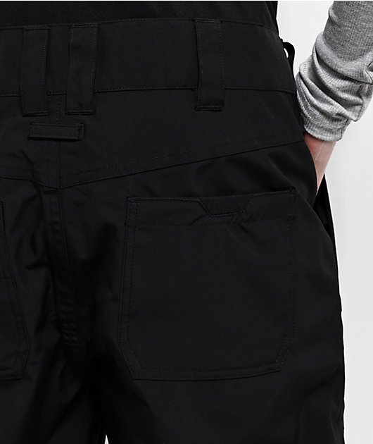 Dravus Rhododendron Black 15K Bib Snowboard Pants