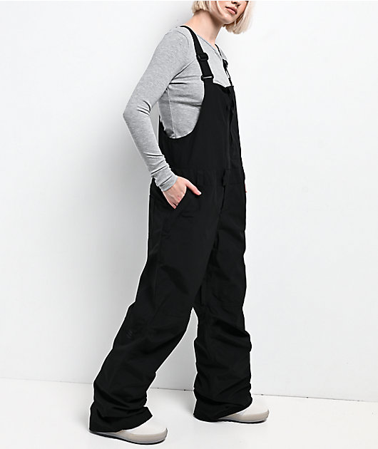 Dravus Rhododendron Black 15K Bib Snowboard Pants
