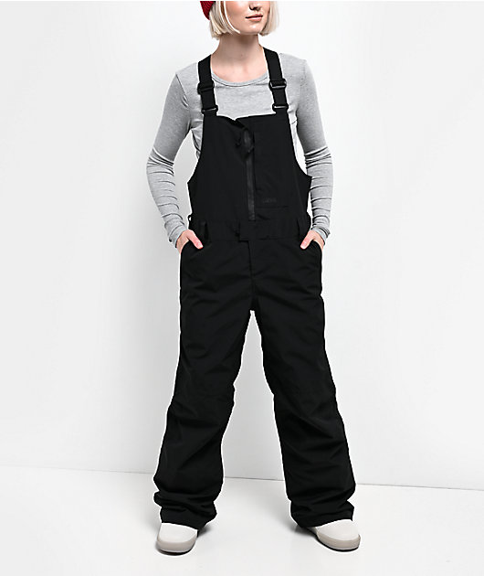 Dravus Rhododendron Black 15K Bib Snowboard Pants | Zumiez