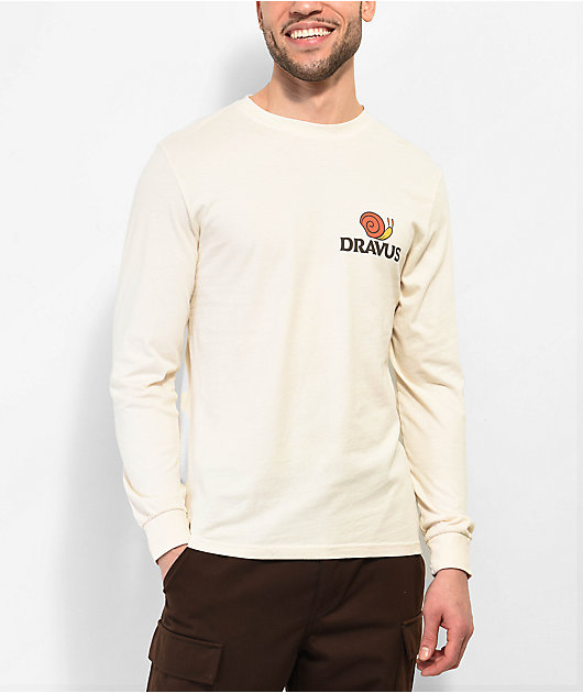 Dravus Snails Pace Natural Long Sleeve T-Shirt
