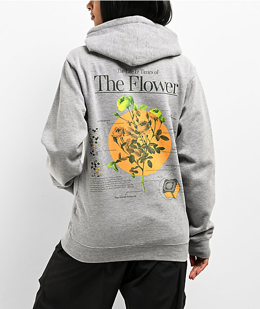 Dravus The Flower Grey Hoodie