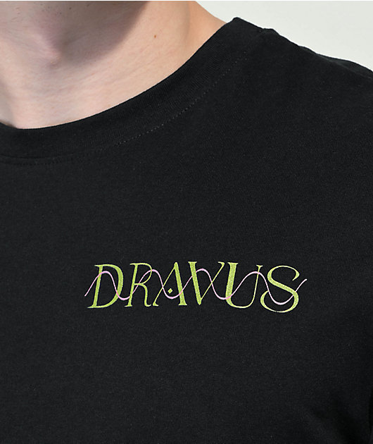 Dravus Waves Black T-Shirt