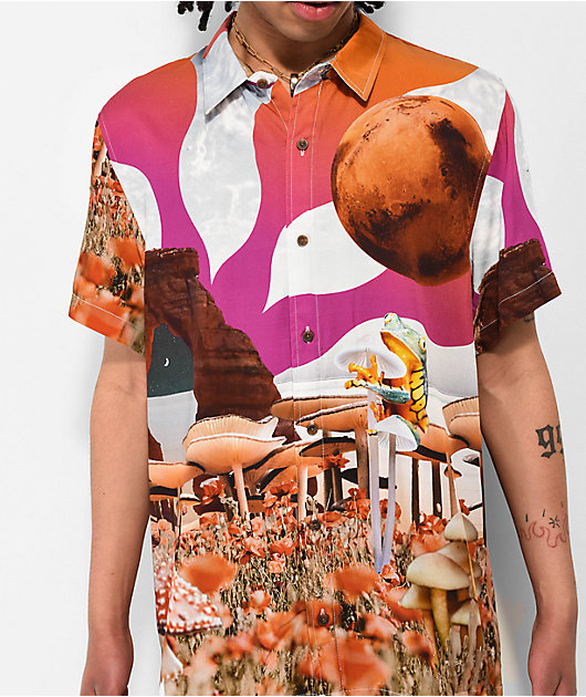 Dravus Wilder Short Sleeve Button Up T-Shirt | Zumiez