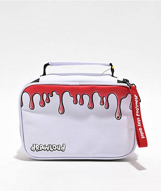 Drawloud Smell Proof White Lunchbox Bag | Zumiez